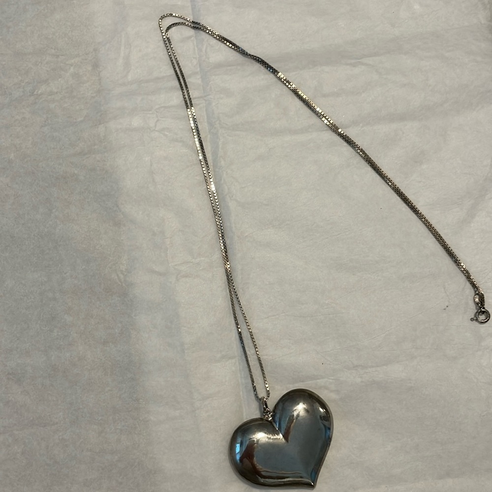 Vintage Silver Colored Pendant
